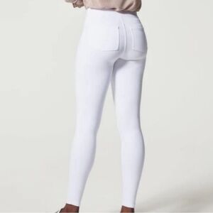 Spanx Jean-ish Ankle Leggings - White